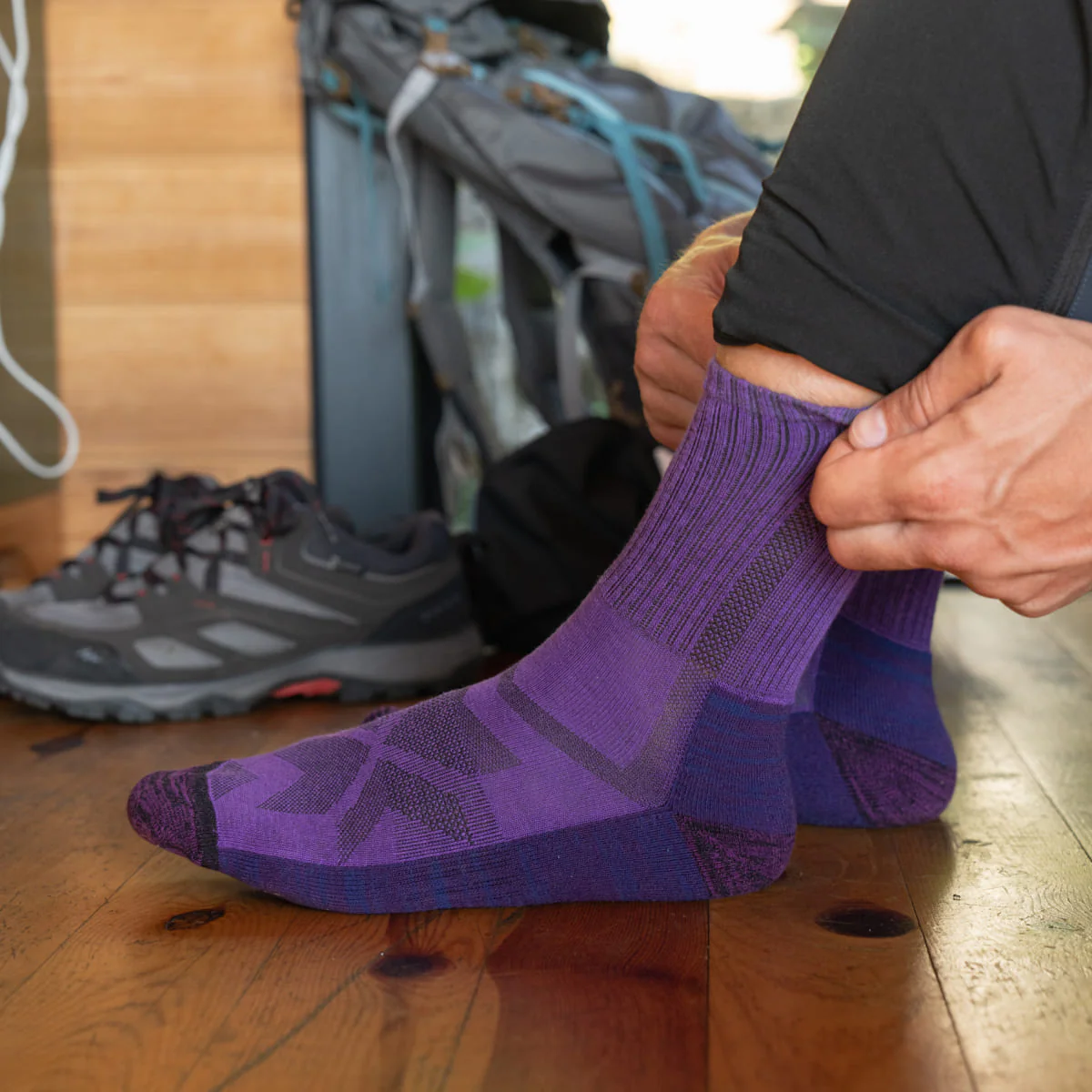 Hiking - Violett (1 Paar) - Image 3
